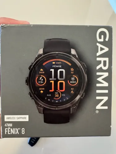 Garmin fênix 8 saphire Amoled 47mm