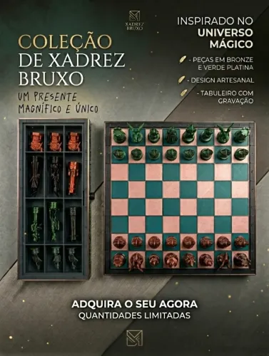 Kit Xadrez - Harry Potter