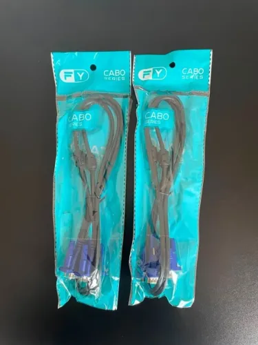 Cabo VGA 1,5 Metro Novo Faço entrega
