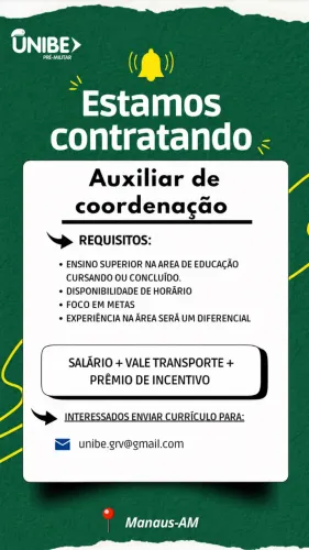 Auxiliar de coordenação