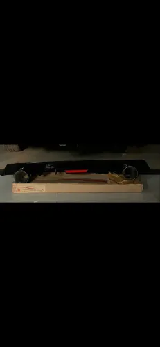 Spoiler Difusor+ ponteiras 4 polegadas chanfrada para civic g10