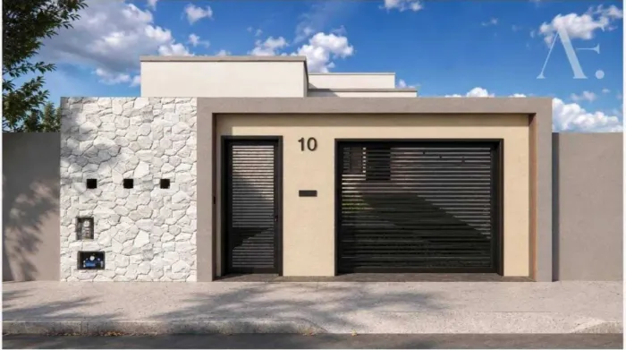 CASA EM RUA PÚBLICA NA ARUANA EM CONSTRUÇÃO [3092]