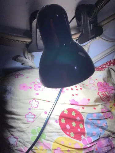 Luminária preta