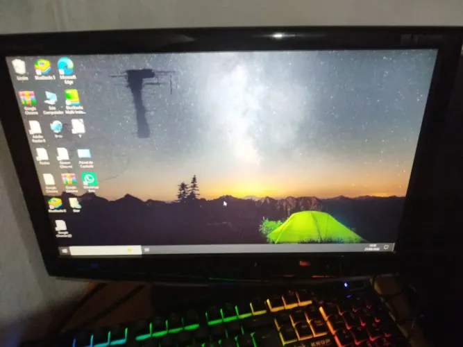 Vende-se monitor, teclado completo e CPU