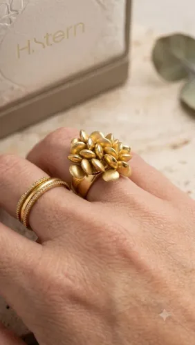 Anel ouro 18k maciço