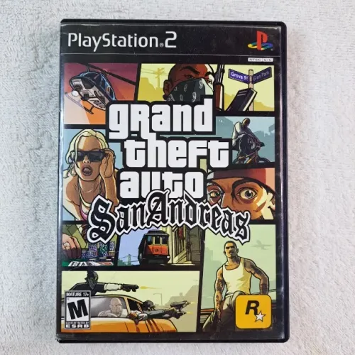 GTA Grand Theft Auto San Andreas Americano. Original Completo. Playstation 2. Ps2