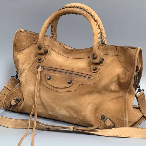 Bolsa Balenciaga Camurça Original 