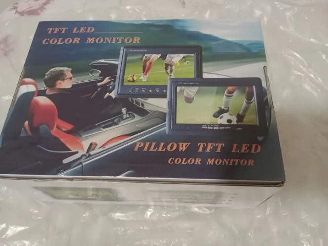 Monitor automotivo portátil led de 7 polegadas
