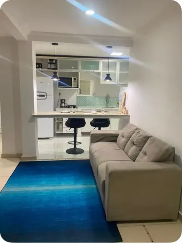 APARTAMENTO DUPLEX/ LOFT ED.CARLA MARQUES - MOBILIADO