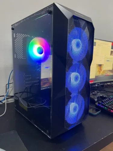 PC Gamer Ryzen 5 5500 + RTX 3050 6GB | Melhor Custo-Benefício | Novo