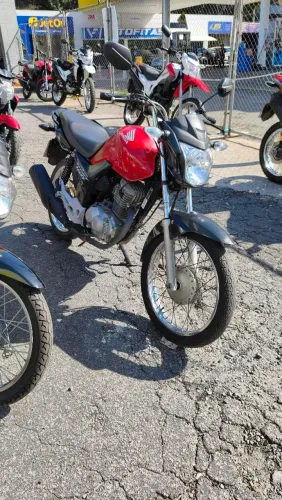 HONDA CG START 160 VERMELHA 2024 Shalon veículos Cariacica