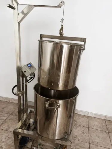 ? PANELA ELÉTRICA PARA FABRICAÇÃO DE CERVEJA - ATÉ 60 LITROS