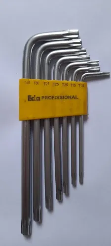 Jogo de Chaves TorX - 7 peças - (K05)