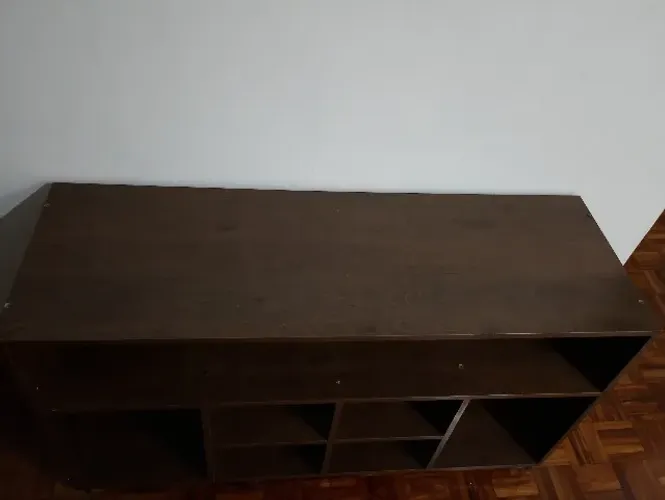 Rack e mesa de escritório 