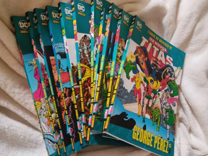 Coleção HQs Novos Titãs (Lendas do Universo DC) - 11 Volumes (Panini)