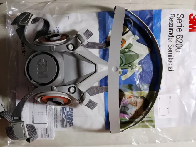RESPIRDOR SEMI FACIAL 3M SÉRIE 6200