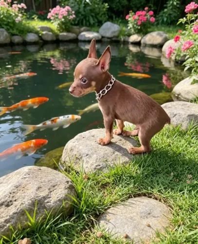 Pinscher Fêmea Super Fofa