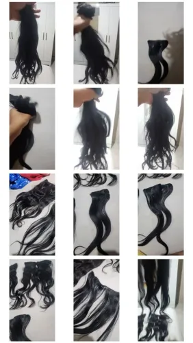 Cabelo humano 70 cm