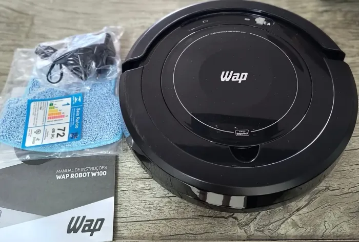 WAP Aspirador de Pó Robô ROBOT W100 3 em 1
