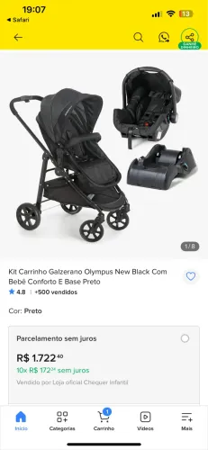 Carrinho de bebê
