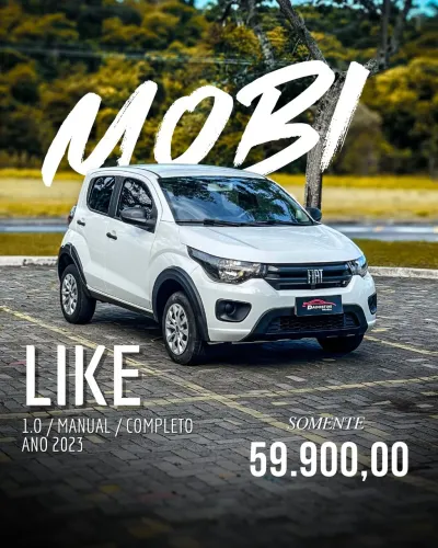 Fiat Mobi Like 1.0 Fire Flex 5P. 2023