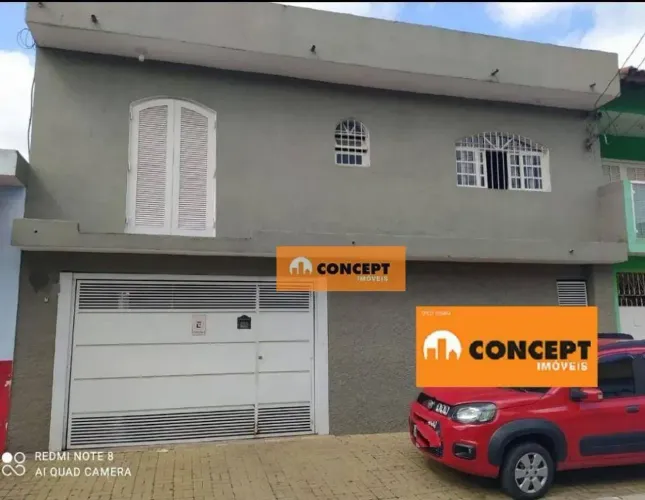 Sobrado com 4 dormitórios à venda, 232 m² por R$ 530.000,00 - Calmon Viana - Poá/SP