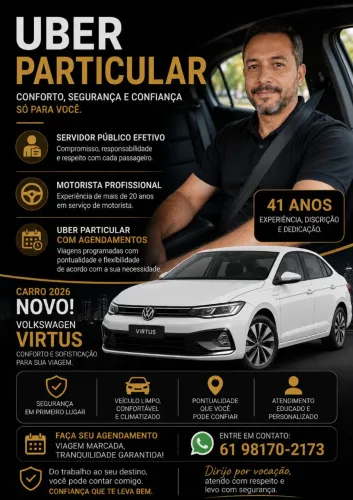 Uber (Particular) - Segurança e Pontualidade