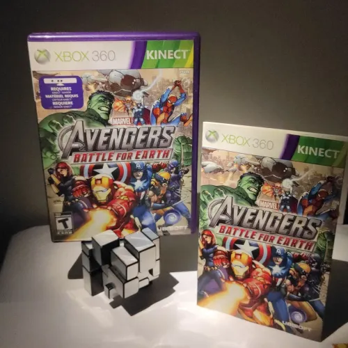 Avengers Battle for Earth Xbox 360 - Kinect - Com manual 