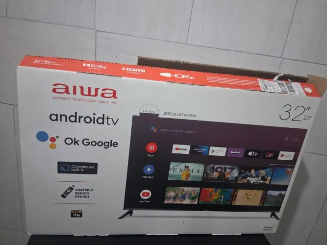 Tv nova (Na caixa)