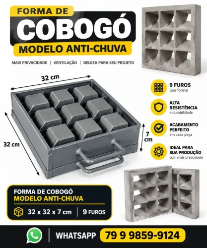Forma de cobogó