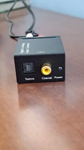 Conversor de Áudio Digital para Analógico RCA (DAC) 