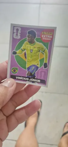 Figurinha Vini Jr. Lilas