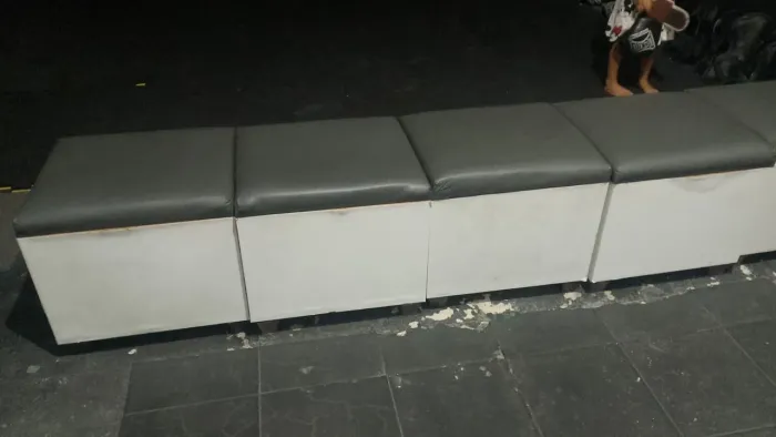 Puff banqueta bau