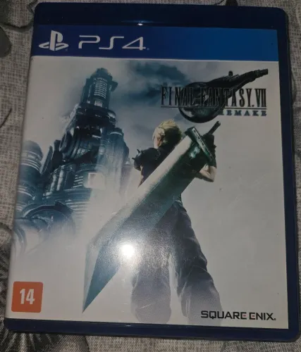 Final Fantasy Remake PS4 Jogo PS4 SemiNovo Top **