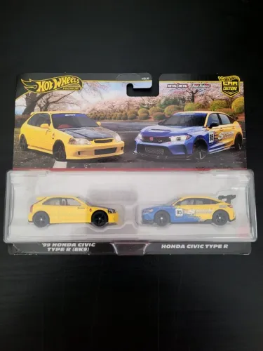 Hot Wheels Premium Car Culture Pack 2 Minis - Honda Civic Type R