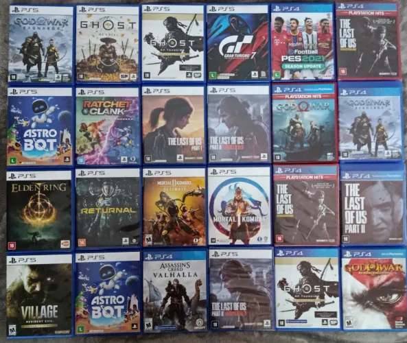 Jogos Playstation 4 / Jogos Playstation 5