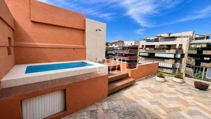 Cobertura para alugar na Gleba A | Recreio dos Bandeirantes | 180 m² | 2 Quartos | 500 m d