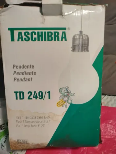 Pendente taschibra formato de lâmpada TD249/1