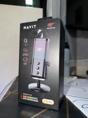 Microfone de mesa Havit Gk65