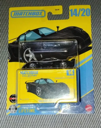 Matchbox Collectors Maserati MC12 pneus de borracha