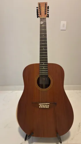 Violão 12 Cordas Rozini Rx440a Com Case E Captação Fishmann
