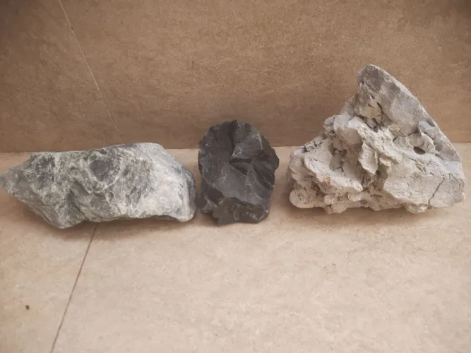 Pedras para aquário ou jardim
