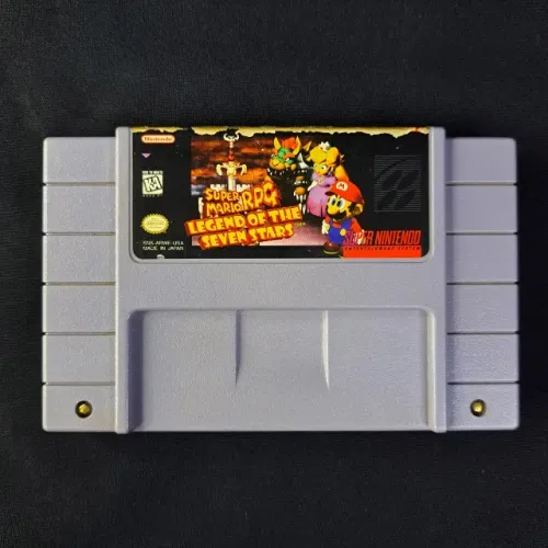 Super Mario RPG Original Americano Super Nintendo - Snes. Salvando