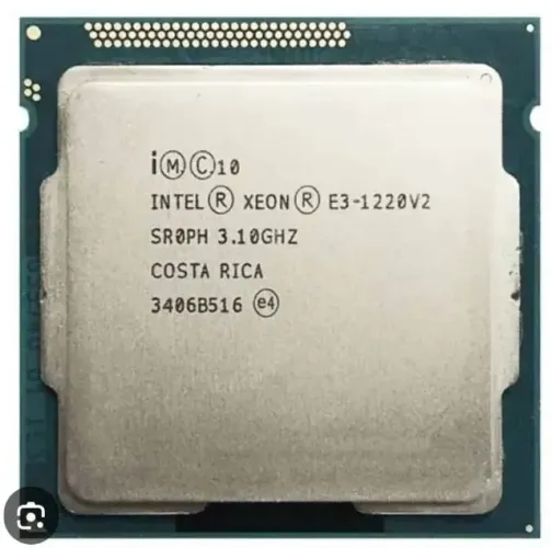 Processador Xeon 1220 V2 1155 Terceira geração equivalente a i5 3570 perfeito