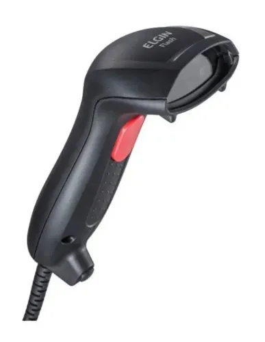 LEITOR DE CÓDIGO DE BARRAS ELGIN FLASH USB 1D PRETO 42FLASH