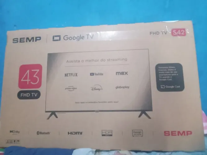 TV Smart Semp 43 polegadas 