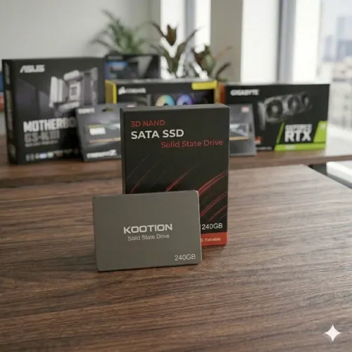 SSD 240GB KOOTION - Desempenho e Espaço na Medida Certa