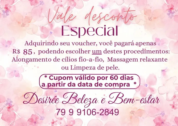 Promoção Limpeza de Pele
