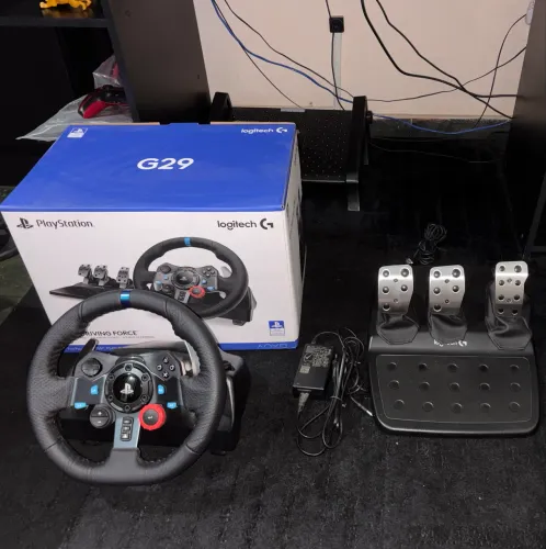 Volante G29 Ps4, Ps5 e PC