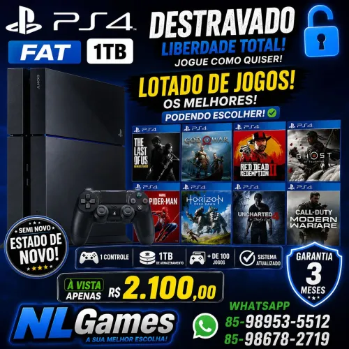 Ps4 destravado 